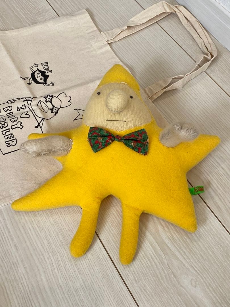 ボビーダラス 美品 お星様 一点もの エコバッグ付