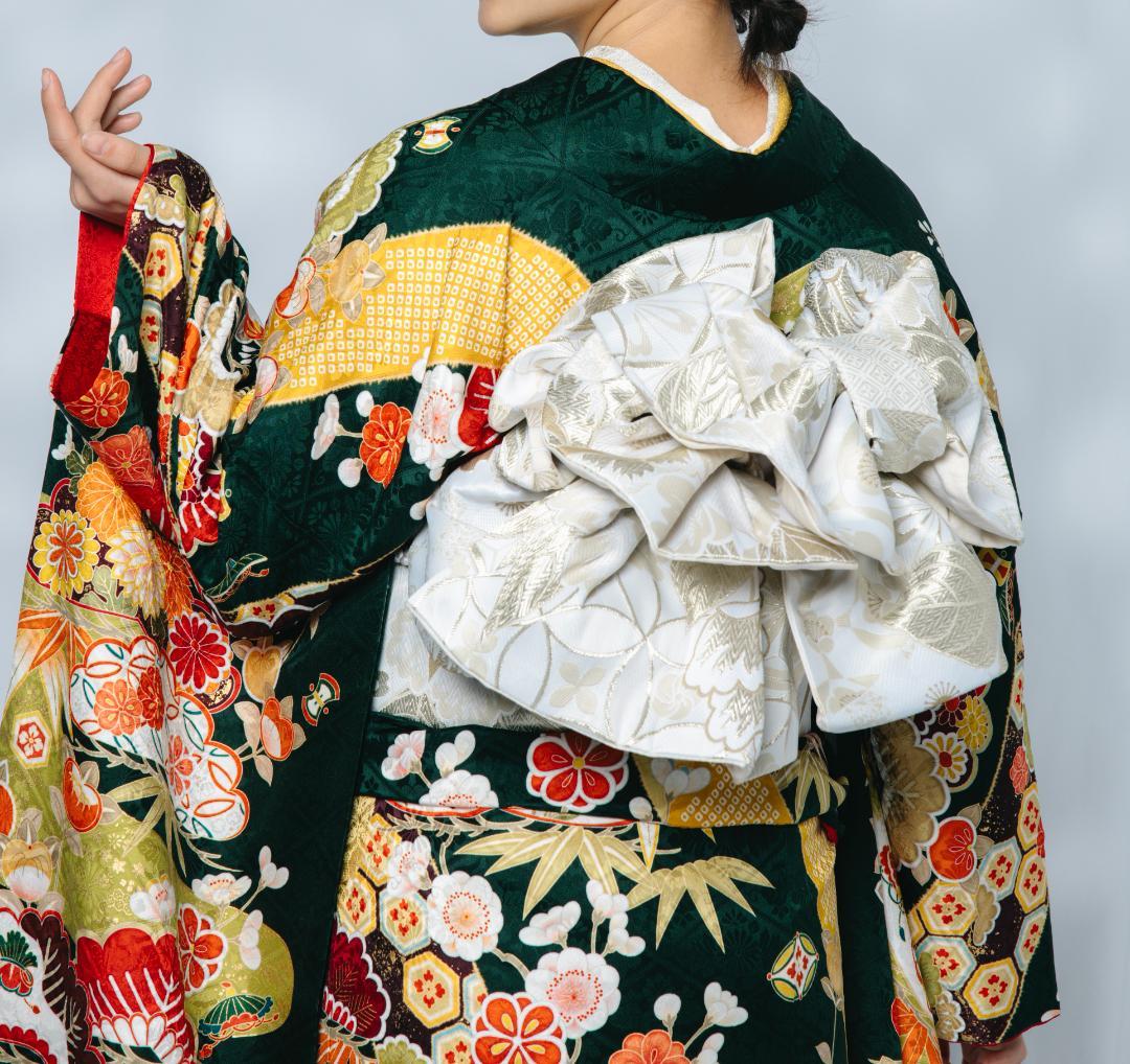 きの 草履バッグ、長襦袢なし【535】