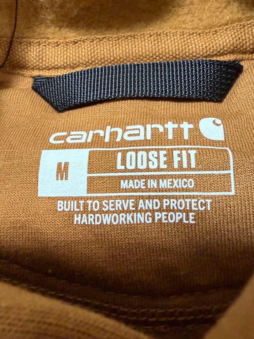 carhartt カーハート スリーブロゴスウェットパーカー