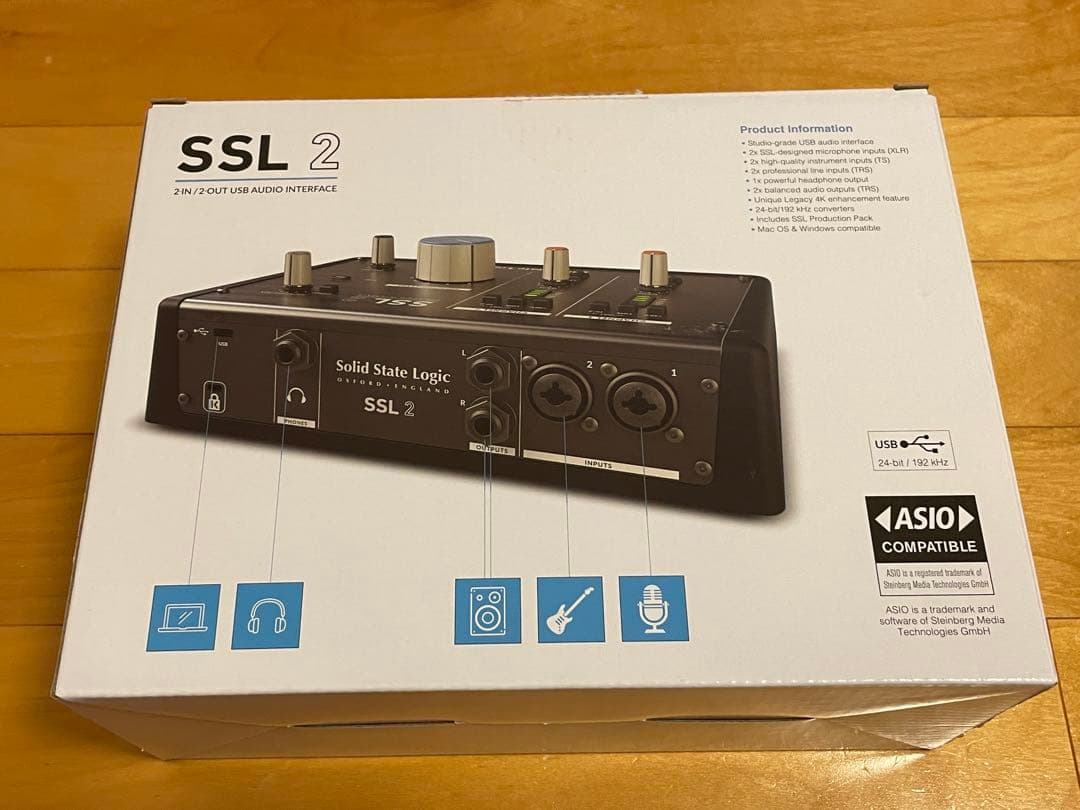 SSL2 USBオーディオインターフェース