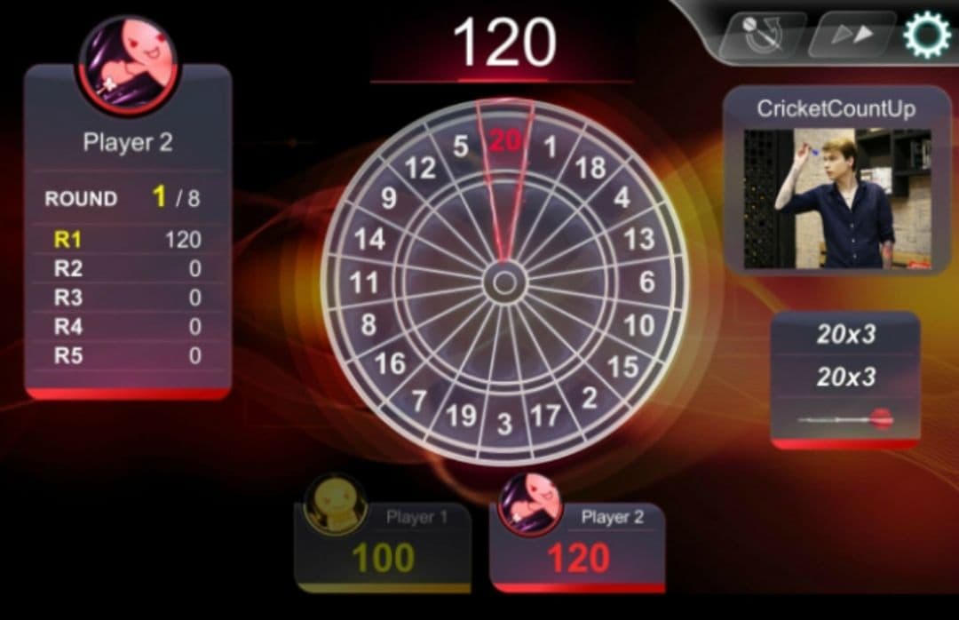 Vdarts H3 オンライン Bluetooth ダーツボード