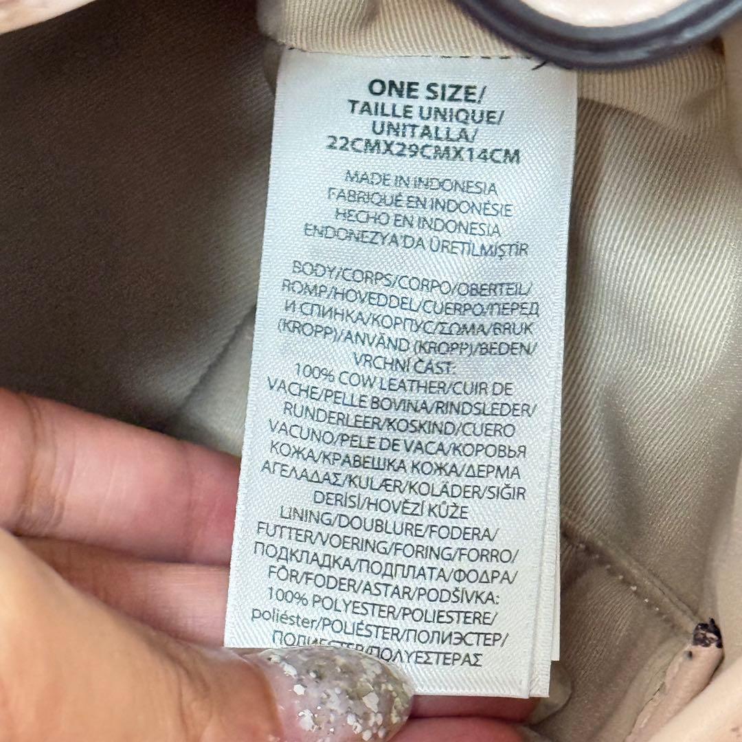 ローレンラルフローレン アンディ 巾着 ドローストリングショルダーバッグ未使用級