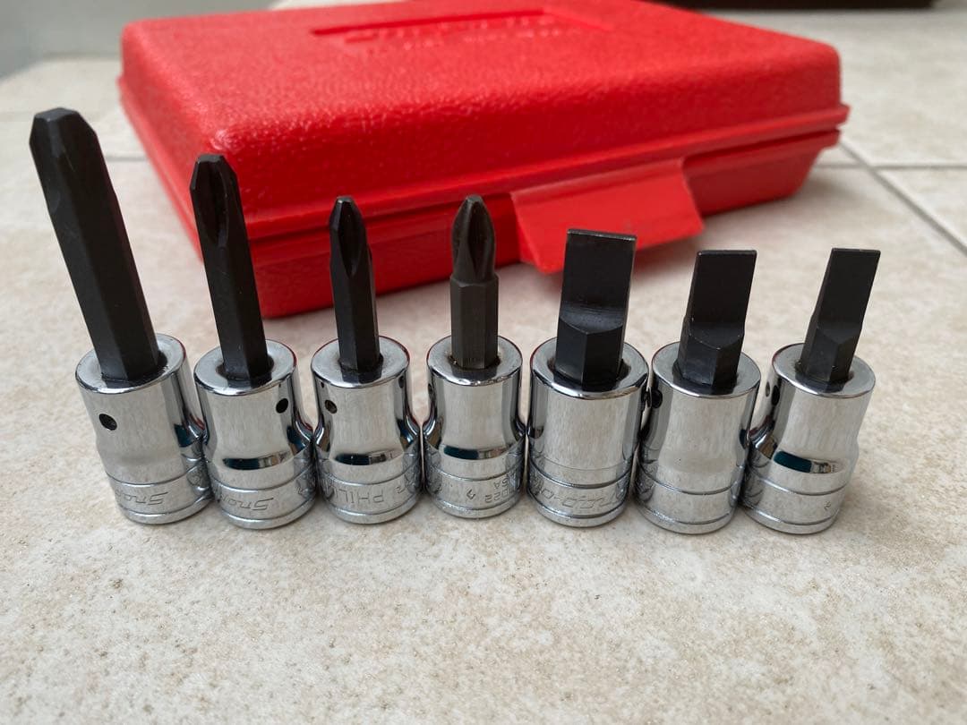 【Snap-on】ショックドライバーセット 3/8 208PIT