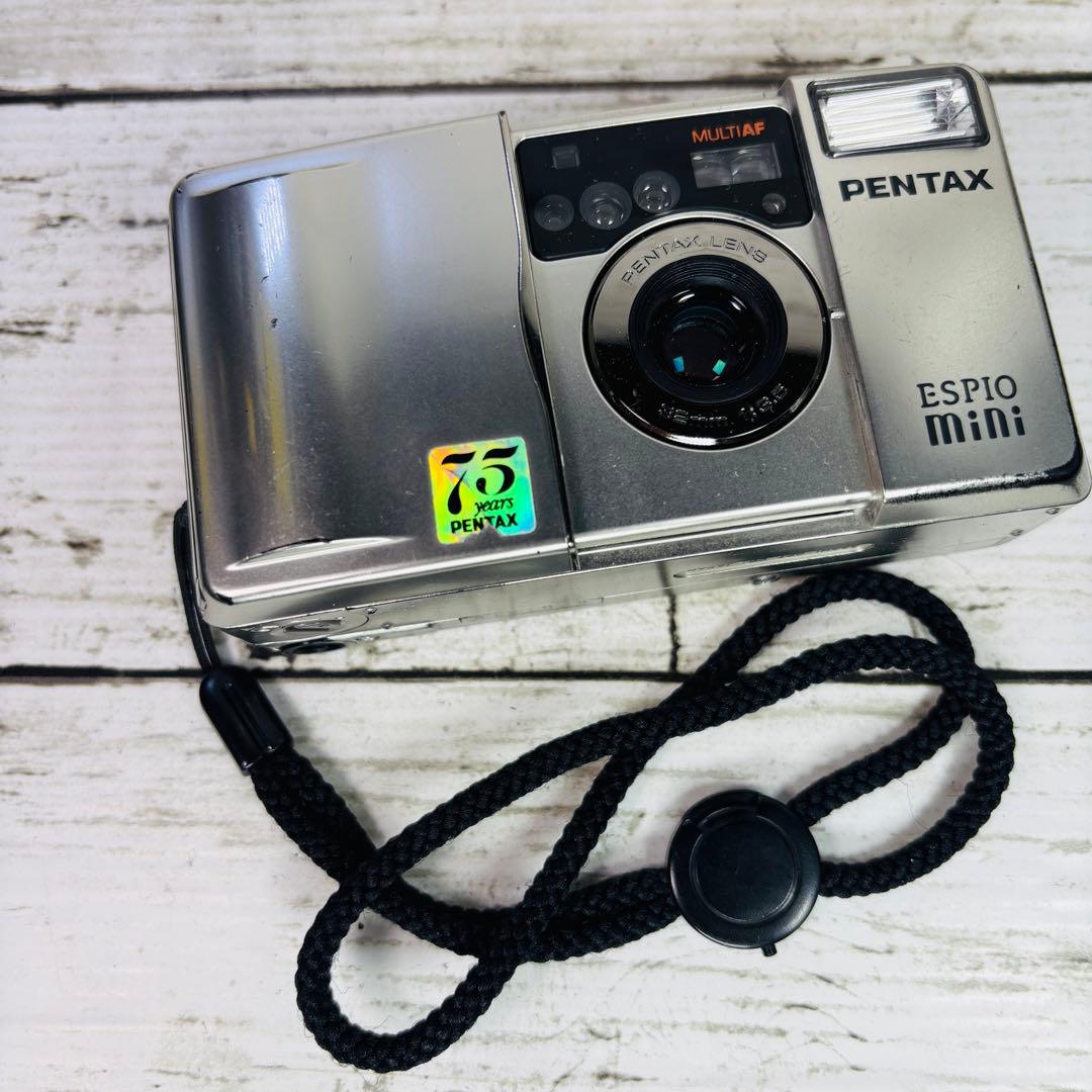 【動作良好】PENTAX ESPIO mini 75周年記念モデル