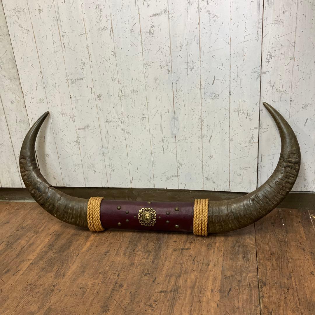 A-2 アンティーク ヴィンテージ 水牛 角 置物 ディスプレイ 彫り 彫刻