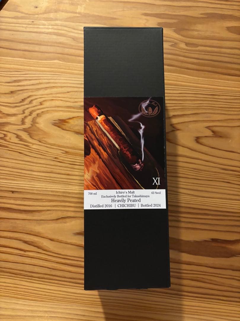 ウイスキー Chichibu Heavily Peated Cigar Label 700