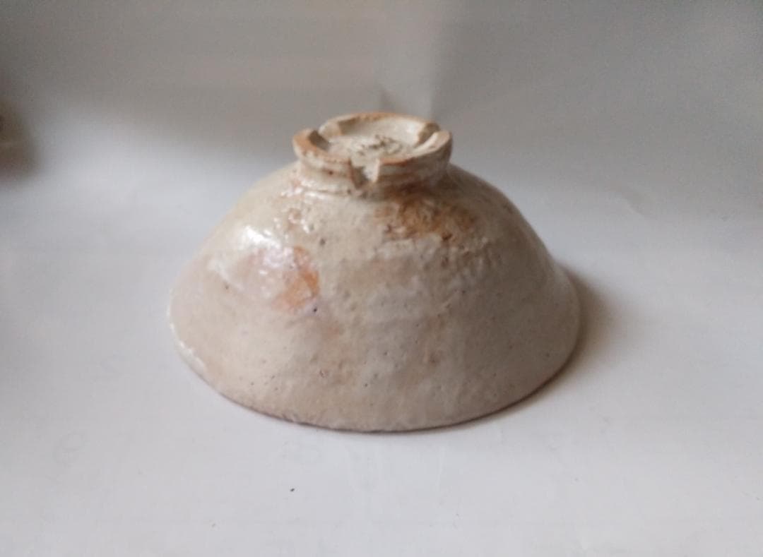 宗流庵 渡辺栄泉 萩茶碗 茶道具 茶器 抹茶碗 平茶碗 共箱 栞 美品 です。