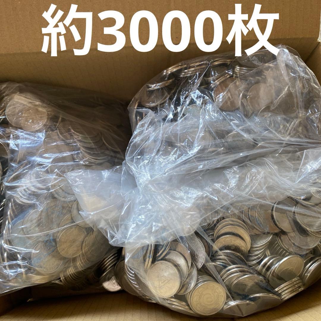 パチスロメダル 約3000枚 (約15.6㎏)　スロット  25パイ