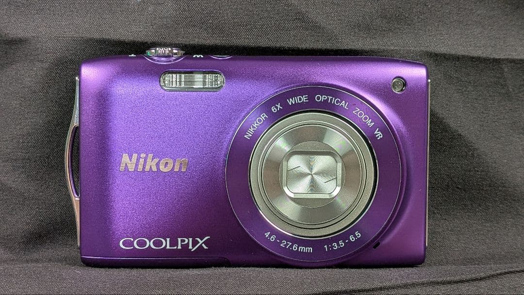 Nikon デジカメ COOLPIX S3300 ラベンダーパープル
