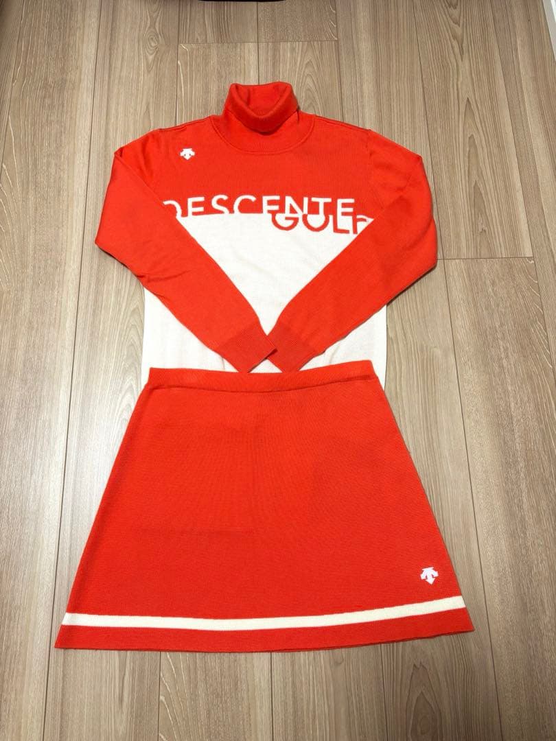 【新品】タグ付　DESCENTE GOLF セットアップ