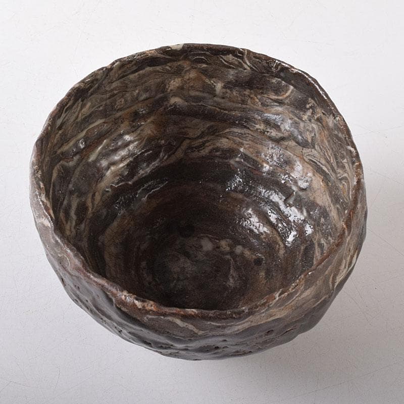 朝鮮美術　李朝　高麗会寧茶碗　時代箱付　V　8260