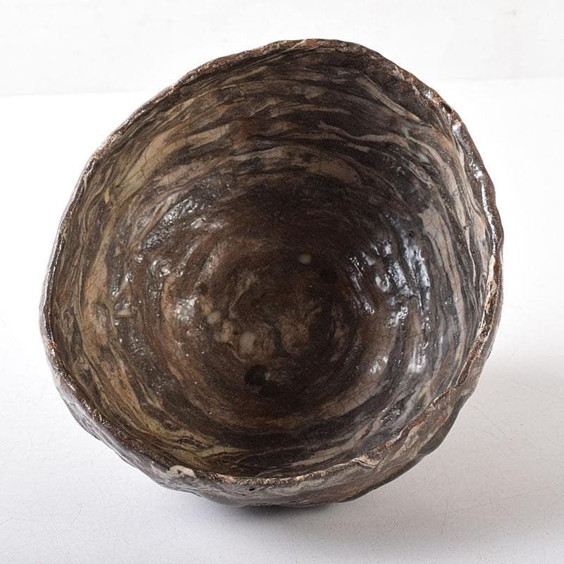 朝鮮美術　李朝　高麗会寧茶碗　時代箱付　V　8260