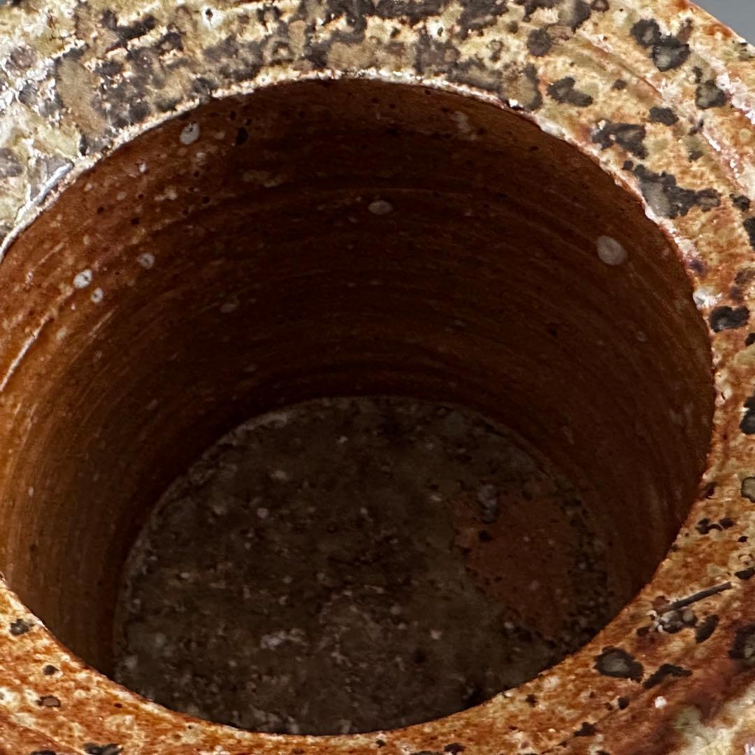 茶道具　古伊賀写　水指　上田直方　共箱　伊賀　陶芸　稽古　茶会　侘び