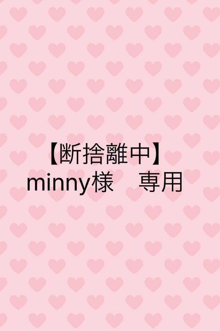【断捨離中】minny