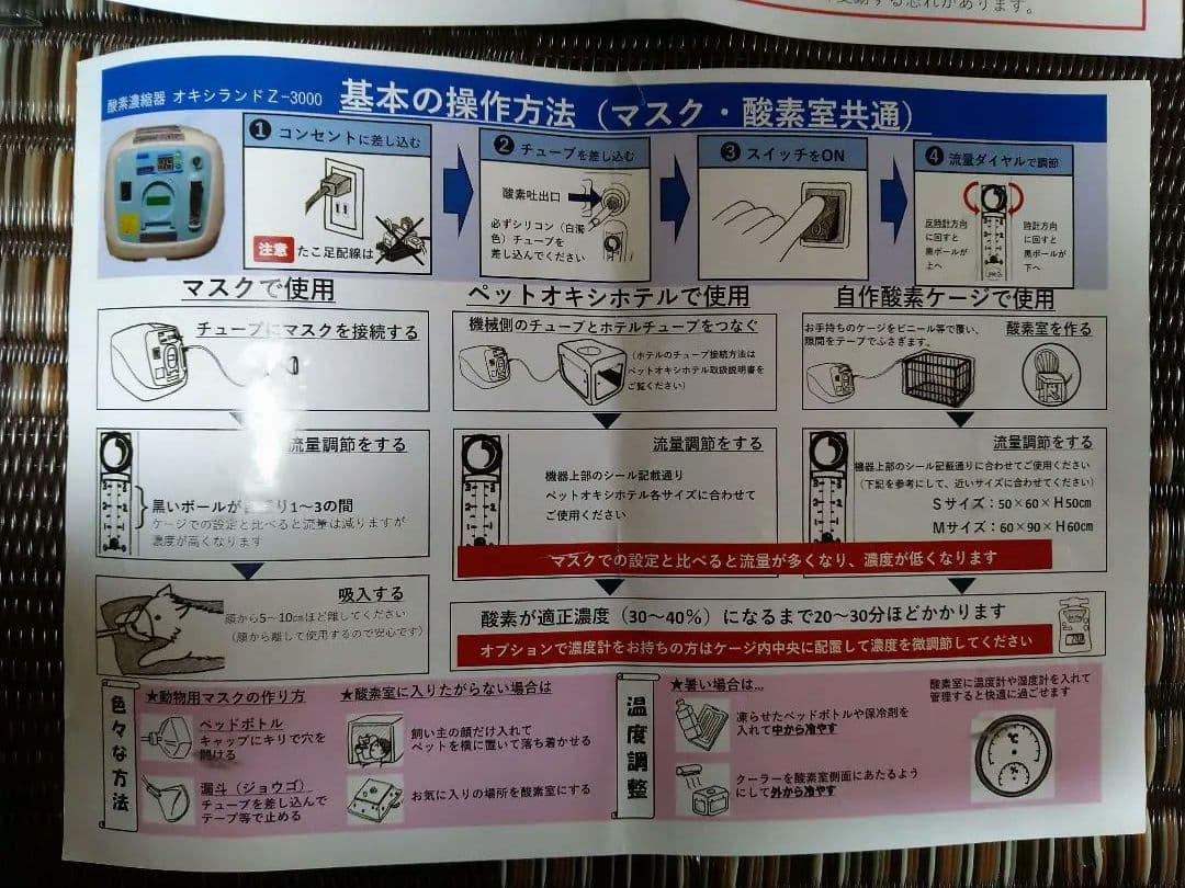 UNICOM 酸素濃縮器 Z-3000