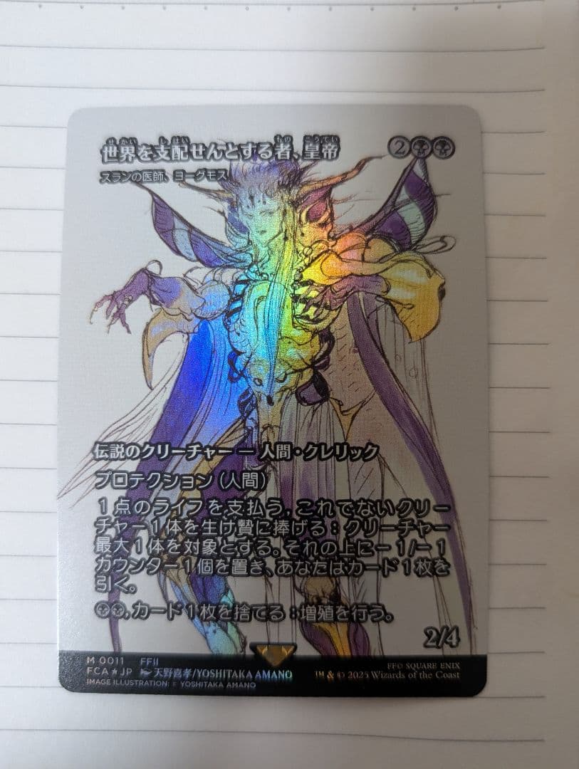 FCA-11 スランの医師、ヨーグモス FOIL フォイル ボーダーレス