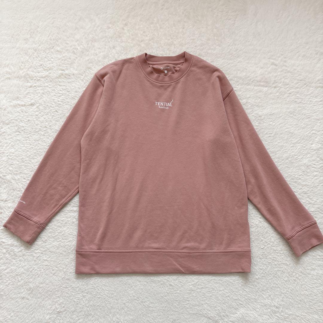 TENTIAL BAKUNE リカバリーウェア　スウェット　上下セット ピンク