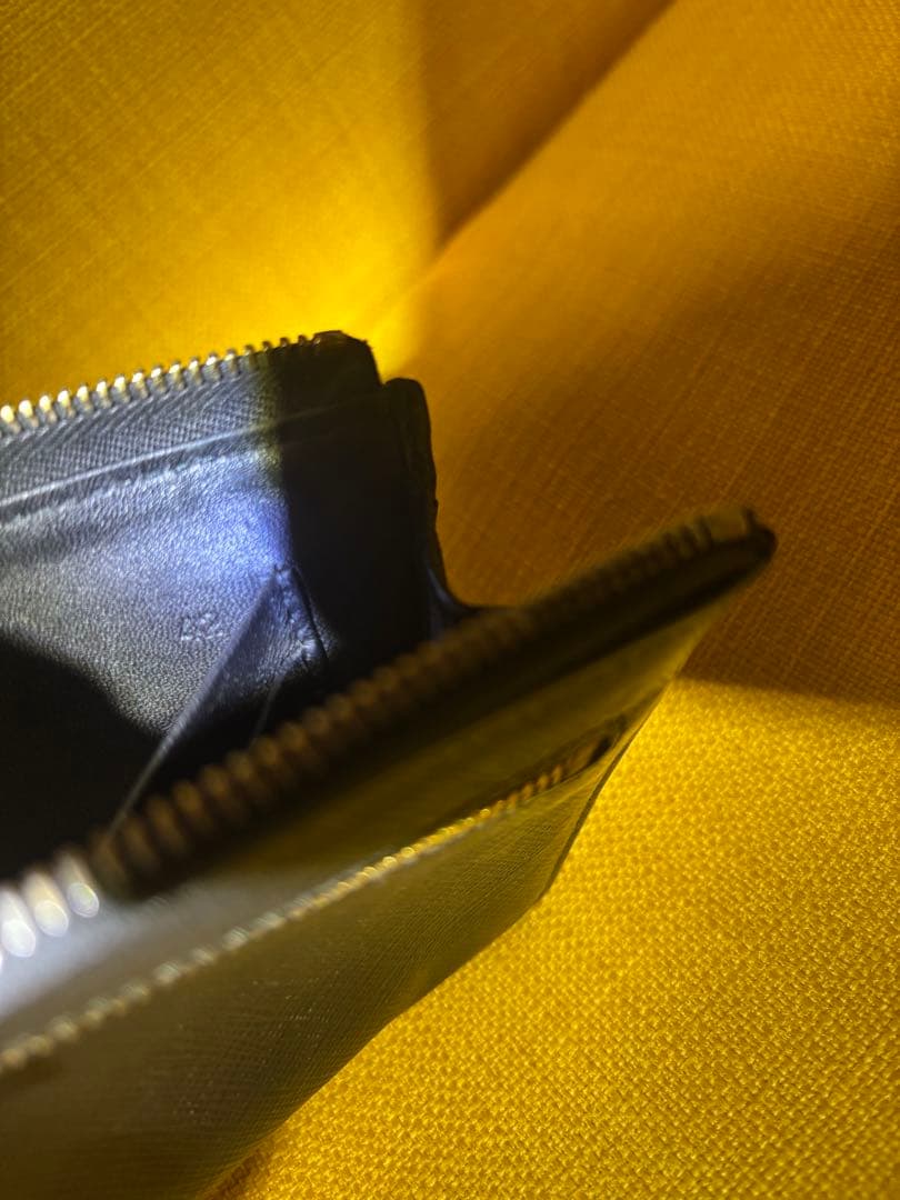 【PRADA】 ケース カードケース　サフィアーノレザー コンパクト