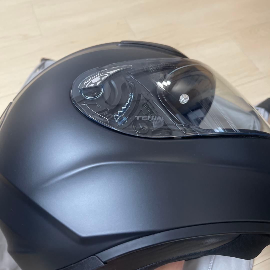 Kabuto SHUMA フルフェイスヘルメット Mサイズ フラットブラック