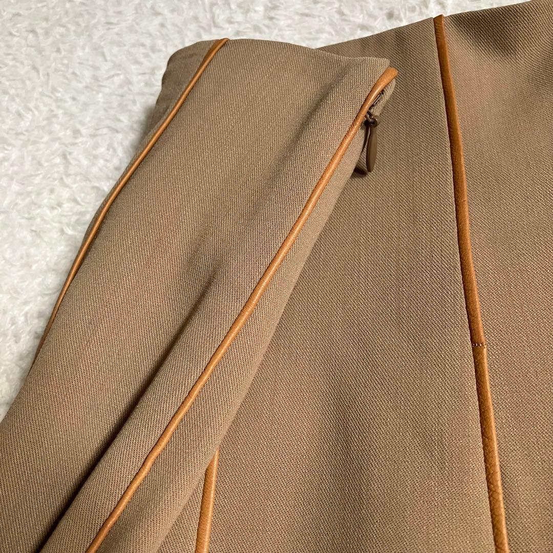 希少 HERMES ゴルチエ期 フレアスカート フランス製