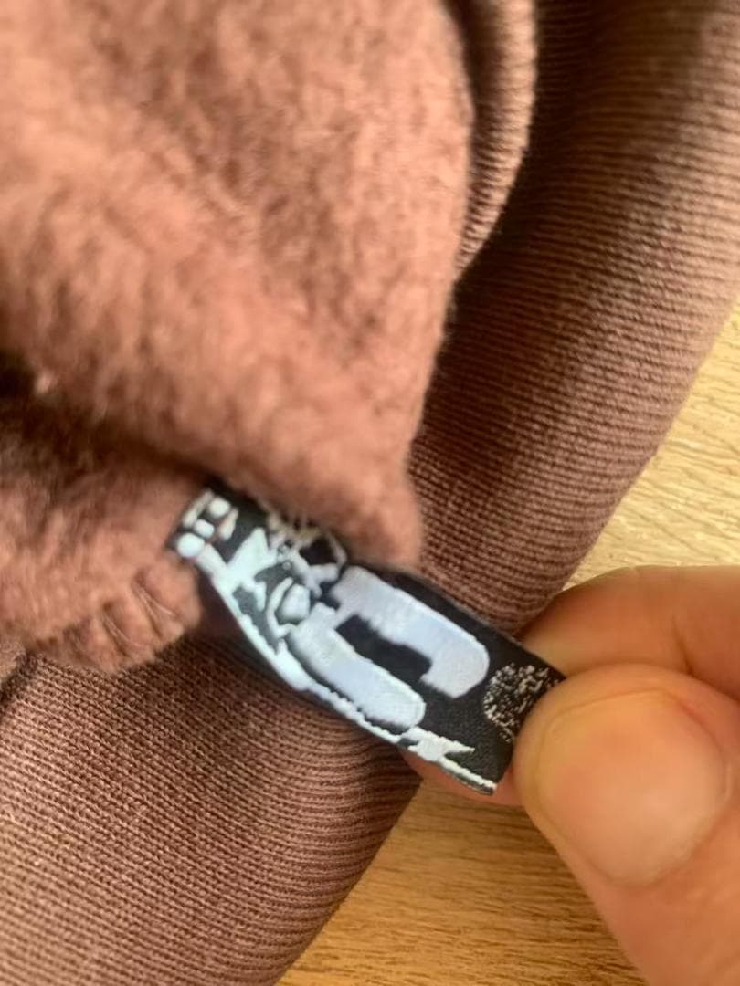 SP5DER フーディー パーカー ブラウン