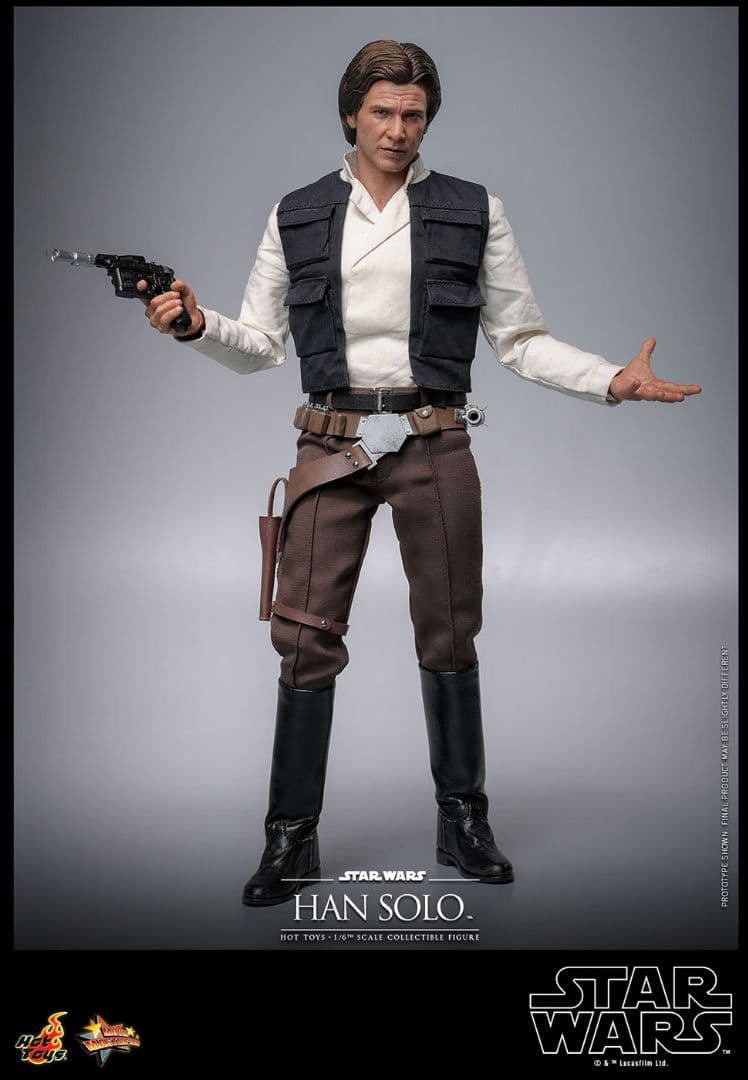 ホットトイズ MMS740 スター・ウォーズ ハン ソロ 1/6Han Solo