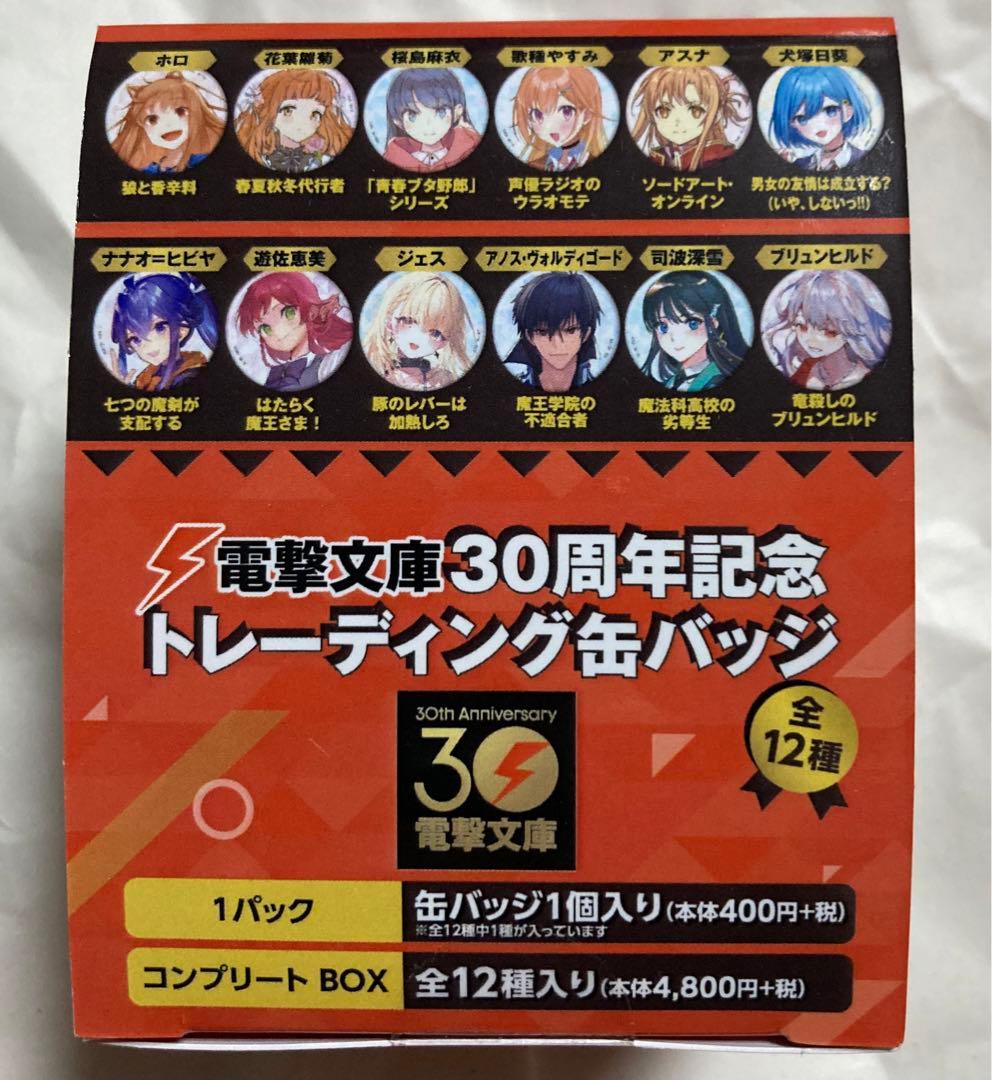 電撃文庫　缶バッジ