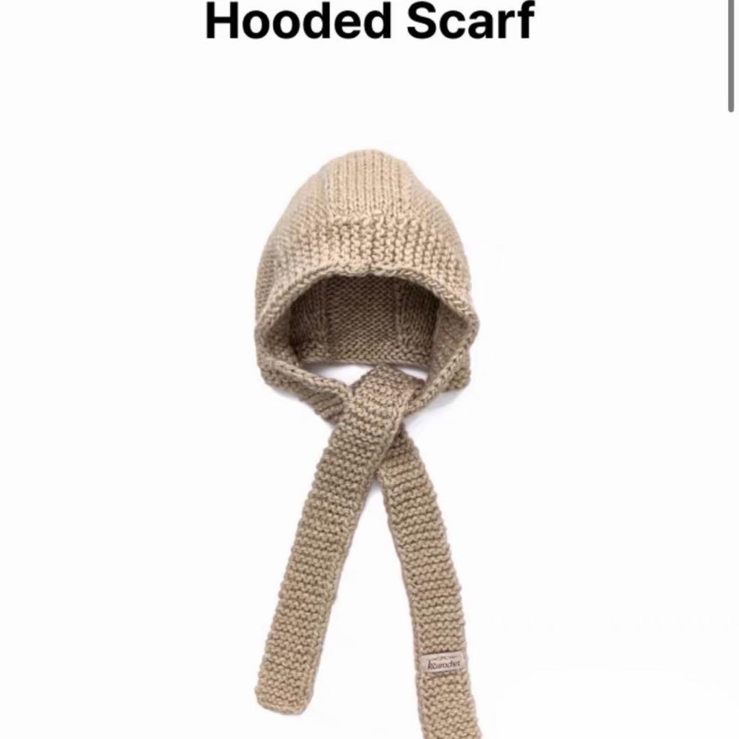 ルセラフィム クロシェ Hooded Scarf スカーフ マフラー