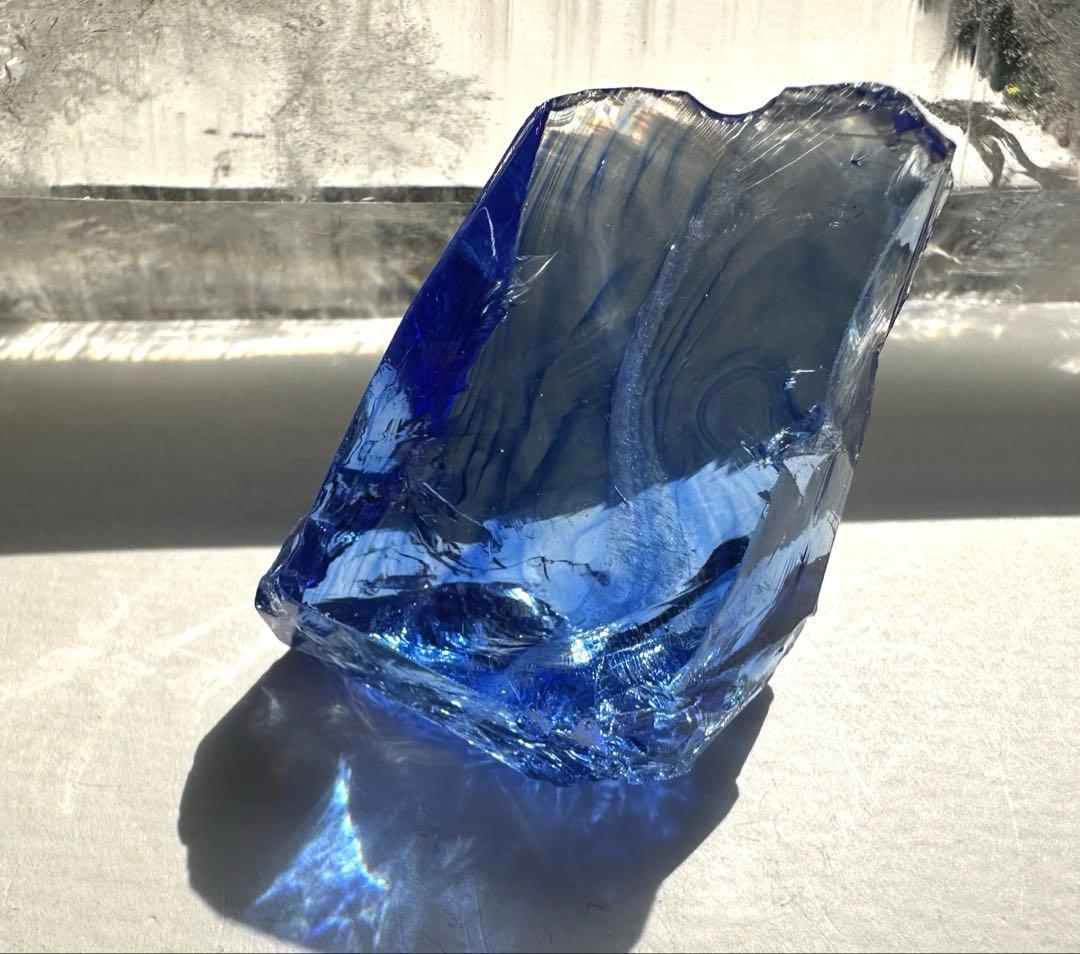 貴重シエラネバダ山脈アンダラクリスタル原石　ブルー　レムリアヒーリング瞑想　覚醒