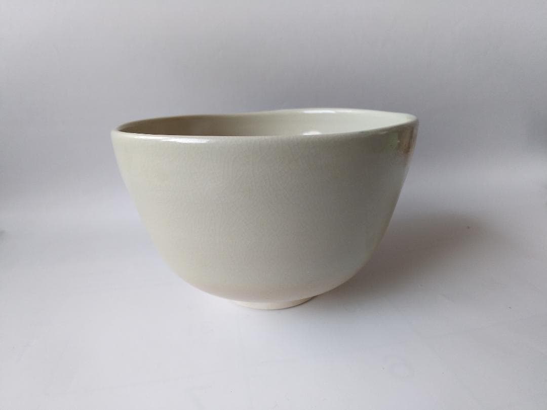 壱休窯 窪田常之 仁清 柚子 茶碗 共箱 共布 栞 茶道具 抹茶碗 美品 です