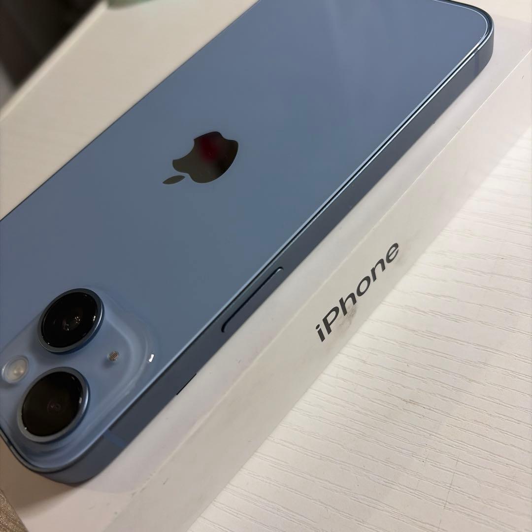 iPhone 14 256GB ブルー SIMフリー 極美品