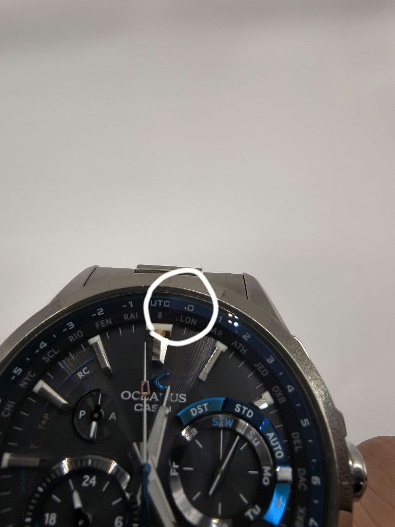 カシオ　オシアナス　OCW-G1000-1AJF美品