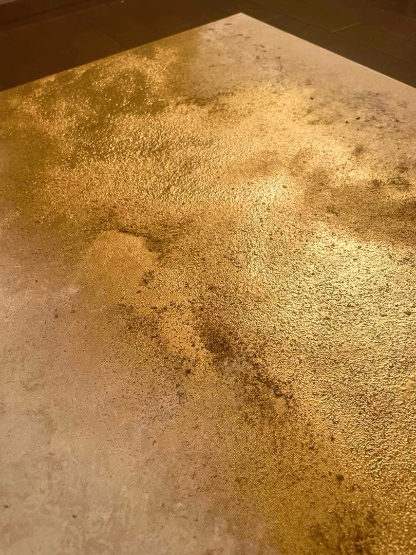 大きい絵画 803×652｜抽象画 現代アート 金 インテリア モダン 大きめ