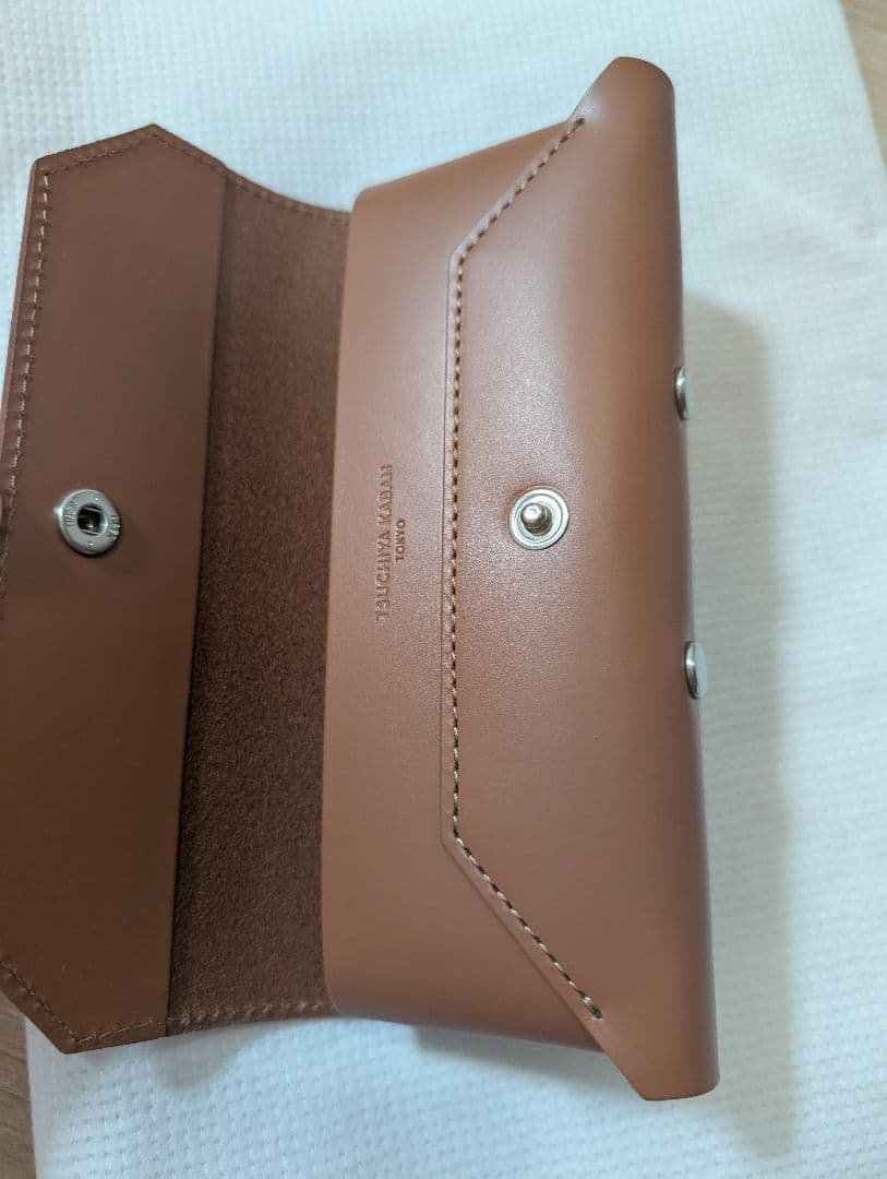 TSUCHIYA KABAN 60周年ノベルティ眼鏡ケース ブラウン