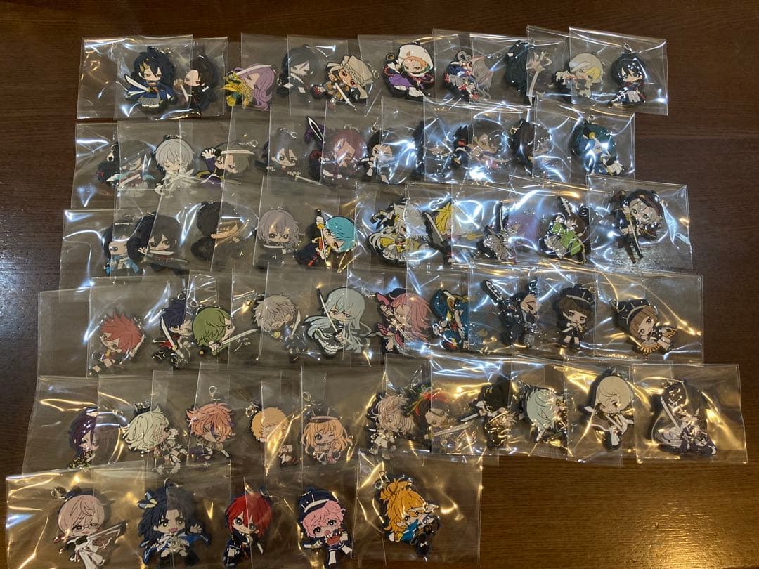 刀剣乱舞　カプセルラバーマスコット　コンプリートセット