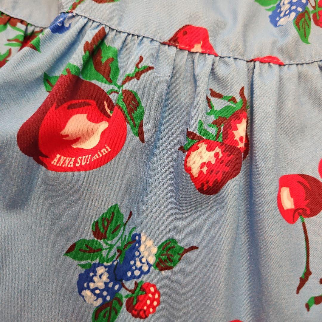 アナスイミニ　レトロ　フルーツ柄　セットアップ　靴下　120cm　未使用