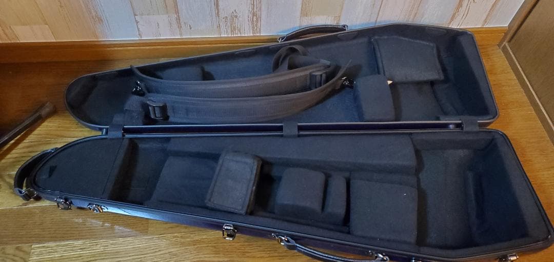 C.C.シャイニーケース 細管テナー用 ブルー