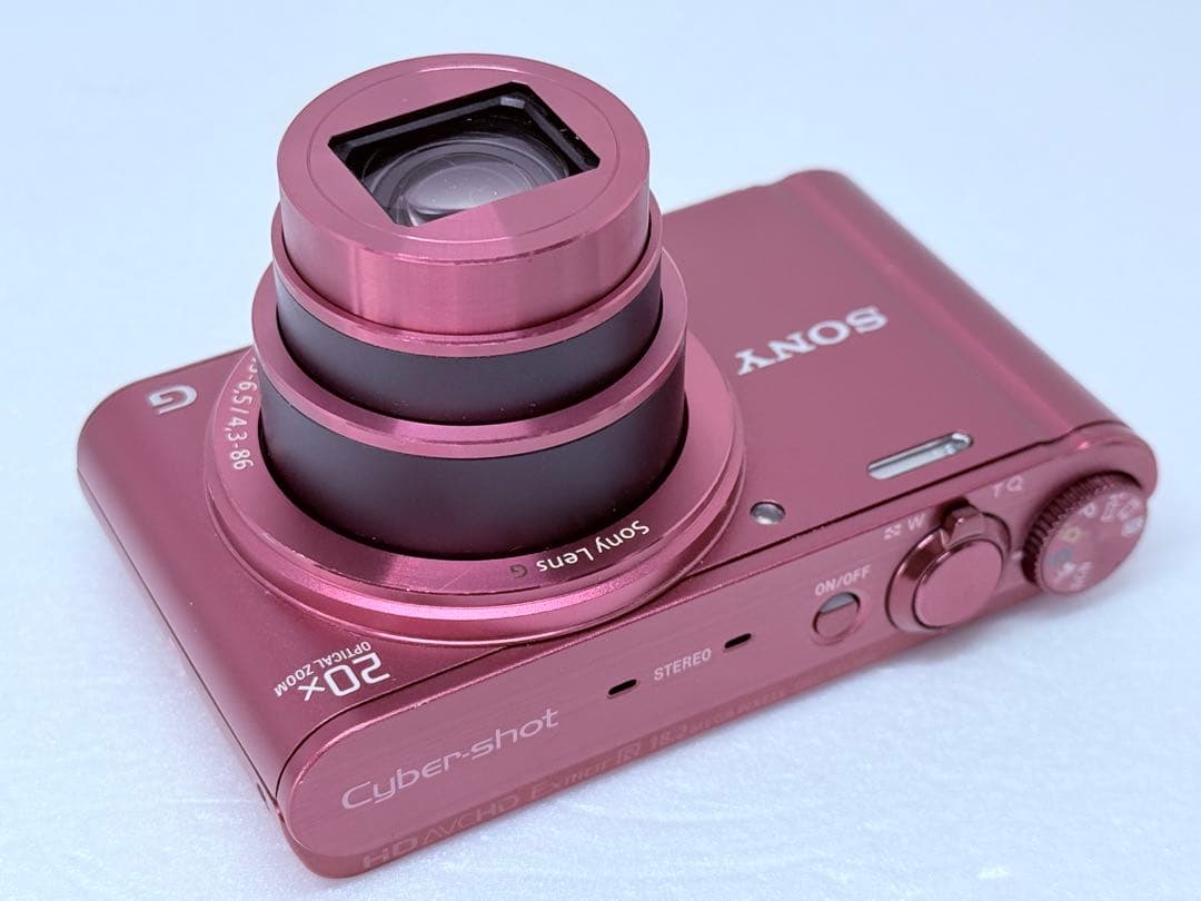 SONY DSC-WX300 レッド 動作確認済 綺麗 エモい撮影 コンデジ
