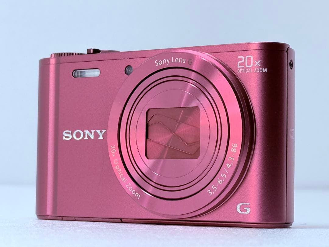 SONY DSC-WX300 レッド 動作確認済 綺麗 エモい撮影 コンデジ