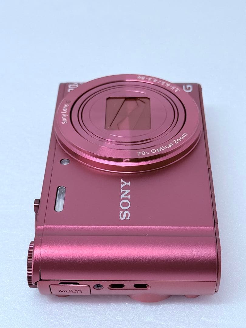 SONY DSC-WX300 レッド 動作確認済 綺麗 エモい撮影 コンデジ