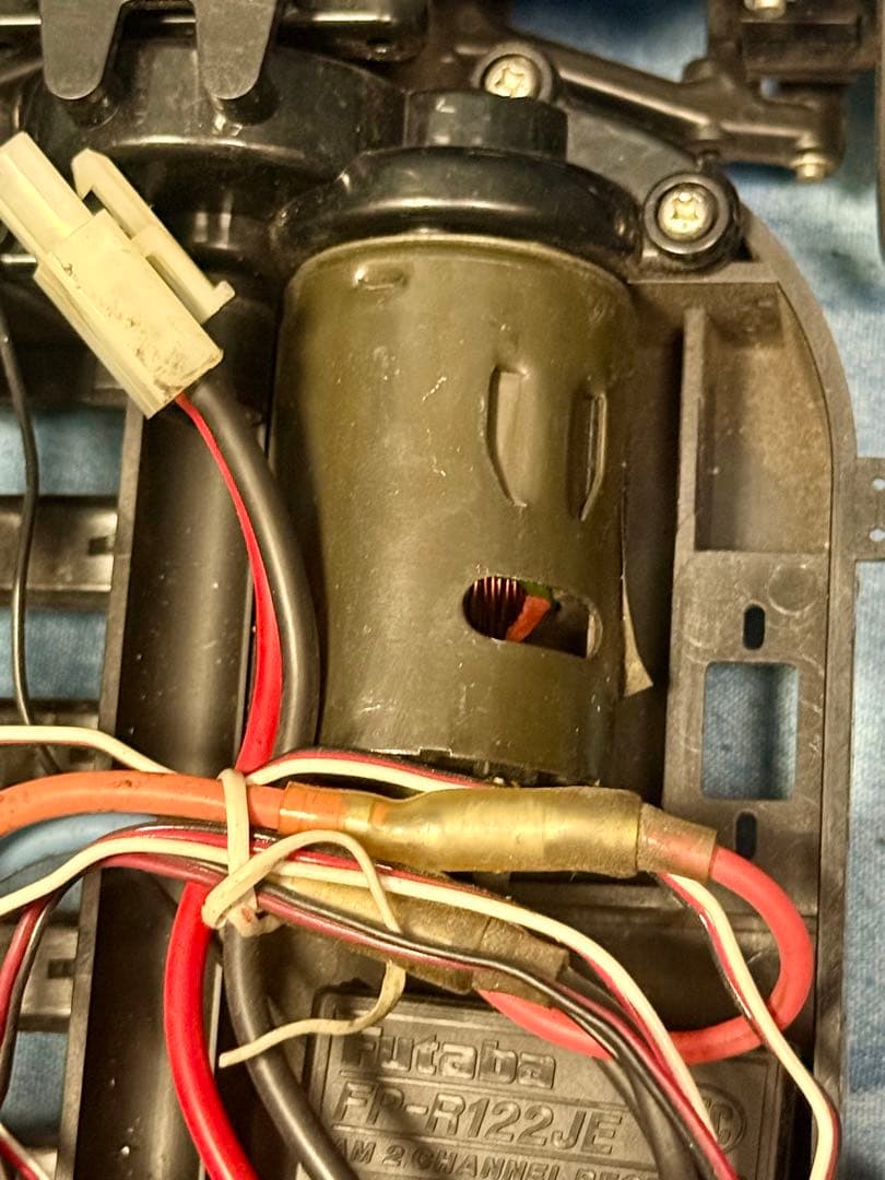 【組立済】エンツォフェラーリTT-01 ＆フタバ送信機・受信機付★タミヤ