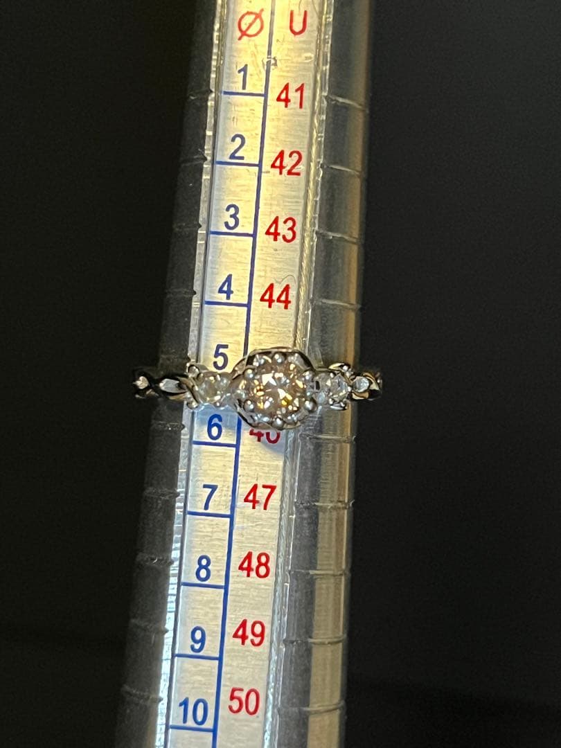 ピンクブラウンダイヤモンド リング 0.25ct
