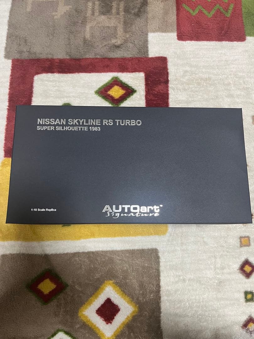 新品　AUTOart NISSAN SKYLINE RS TURBO 1983