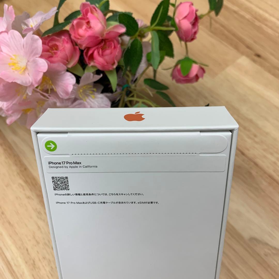 新品未開封iPhone17 ProMax 1TB オレンジ 国内版 SIMフリー