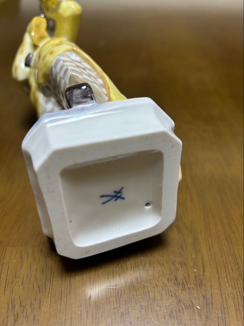 道化師の陶器置物訳アリMeissen マイセン 天使の音楽隊 陶磁器 バイオリン