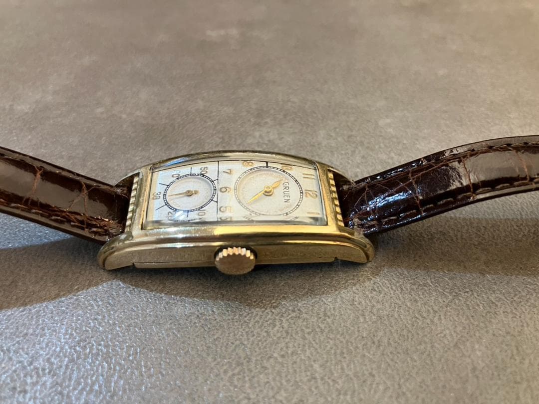 ⭐本日限定⭐️ グリュエン ドクターズウォッチ 30年代 カーベックス