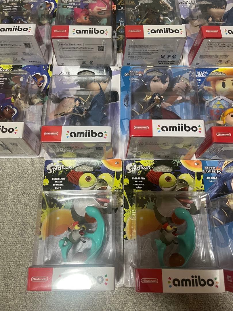 未開封　amiibo ファイヤーエムブレム ゼルダ　スプラトゥーン　23個セット