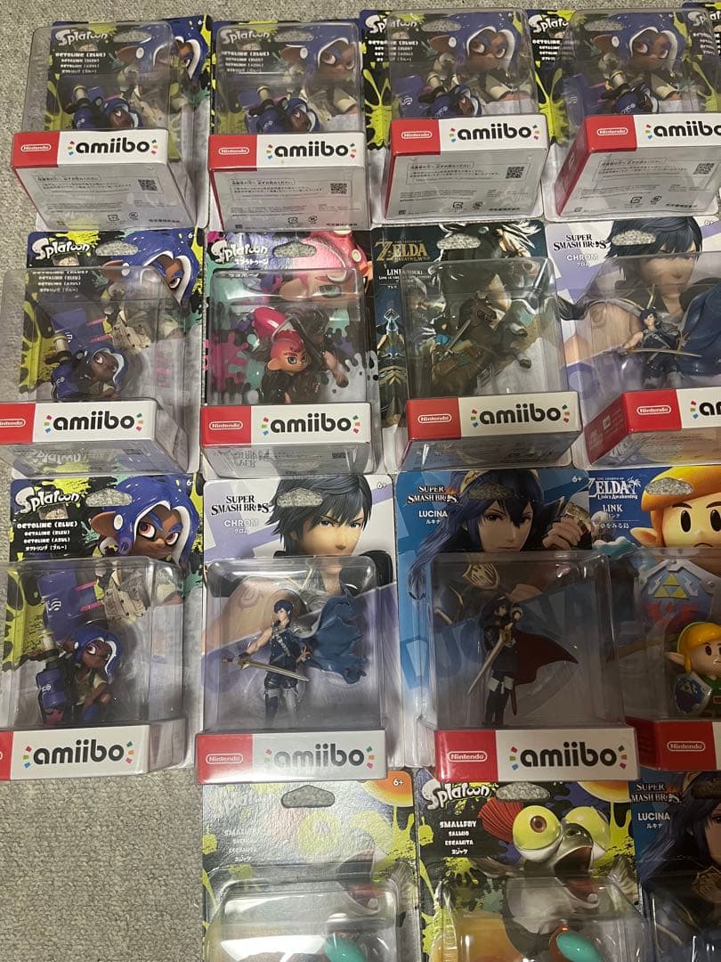 未開封　amiibo ファイヤーエムブレム ゼルダ　スプラトゥーン　23個セット