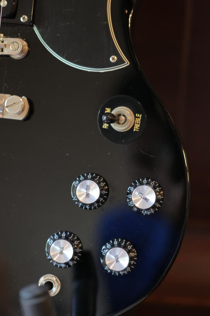 動画あり! Epiphone SG Pro ソリッドブラック整備済