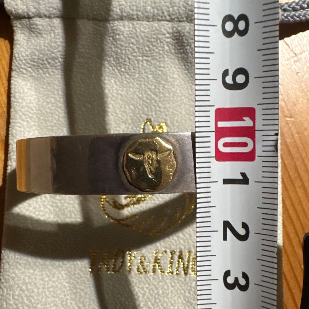 tady&king 平打ちバングルMサイズ ロングホーン